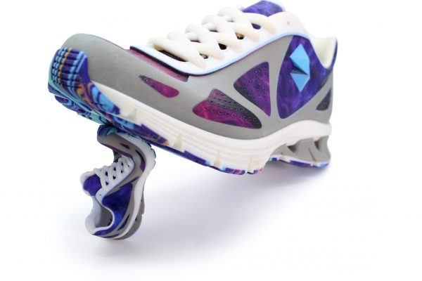 polyjet_schuh Schuh aus einem Polyjet 3D Drucker
